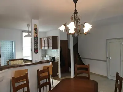 Cuisine ou kitchenette dans l'établissement Le Triplex Gambetta