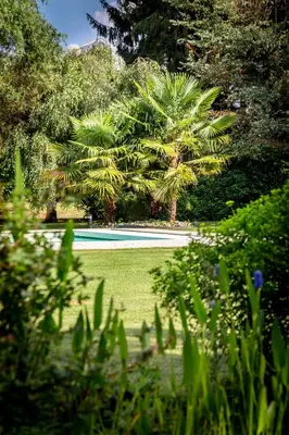 Jardin de l'établissement Le champ du Renne