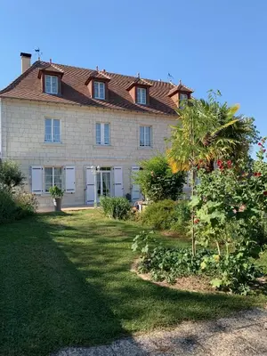 Jardin de l'établissement La Massonnière Gîte et chambres d'hôtes