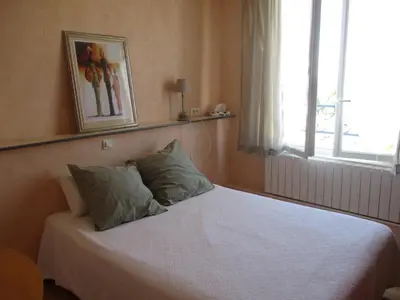 Un ou plusieurs lits dans un hébergement de l'établissement Auberge 