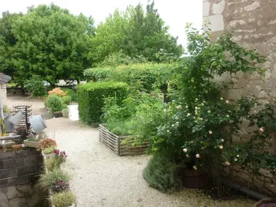Jardin de l'établissement Auberge 