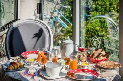 Nourriture dans le B&B/chambre d'hôtes ou à proximité