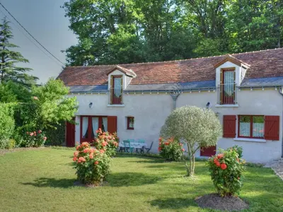 Jardin de l'établissement Maison historique en Touraine proche châteaux avec jardin & WiFi - FR-1-381-220