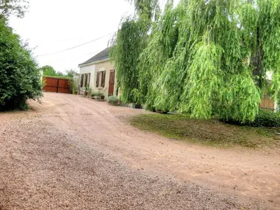 Jardin de l'établissement Charmante maison en Touraine: gîte avec jardin, animaux acceptés - FR-1-381-240