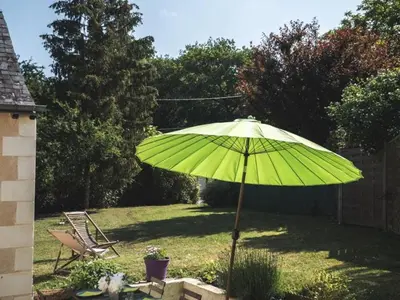Jardin de l'établissement Charmante maison proche Châteaux de la Loire - FR-1-381-371