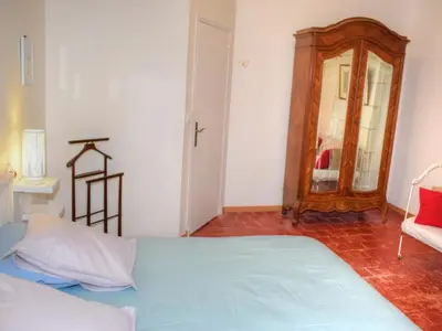 Un ou plusieurs lits dans un hébergement de l'établissement Gîte charmant en Touraine avec jardin et WIFI - FR-1-381-444