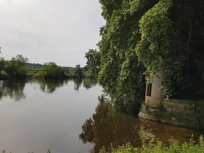 Paysage naturel près de la maison de vacances