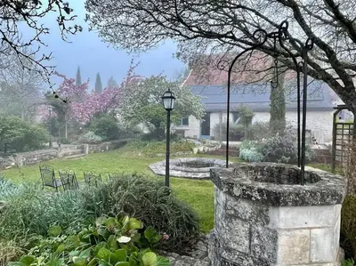 Jardin de l'établissement Garden Retreat Loire Riverside