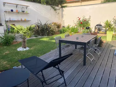 Jardin de l'établissement Villa du jardin des plantes 56 Rue Prémartine