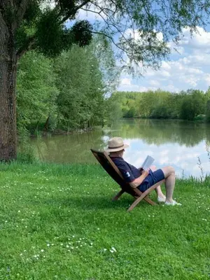 Paysage naturel près de la maison de vacances
