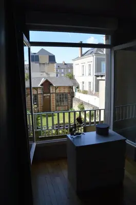 Balcon ou terrasse dans l'établissement Chambre d'Hôtes Les Ecuries
