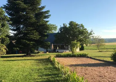 Paysage naturel près de la maison de vacances