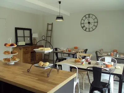 Nourriture dans la maison d'hôtes ou à proximité