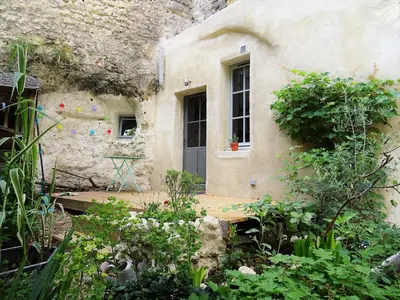Jardin de l'établissement Gite de Loup-Terre