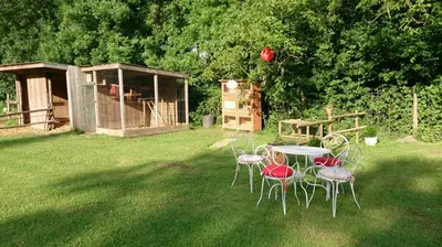Jardin de l'établissement Chambres d'hotes du Port Gautier
