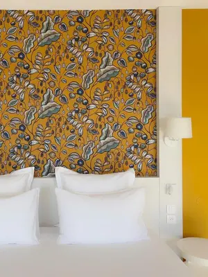 Un ou plusieurs lits dans un hébergement de l'établissement Gabriel Hotel Chinon