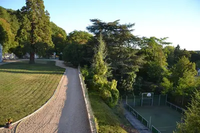 Jardin de l'établissement Château de Saint Ouen les Vignes