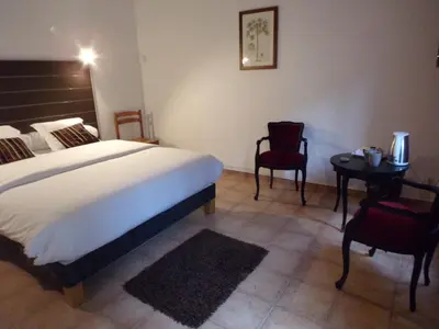 Un ou plusieurs lits dans un hébergement de l'établissement Domaine de Bel Air