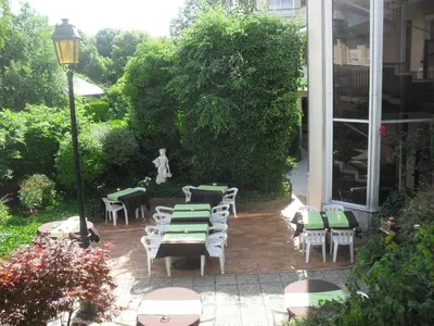 Jardin de l'établissement Contact Hôtel de France Contres-Beauval-Cheverny
