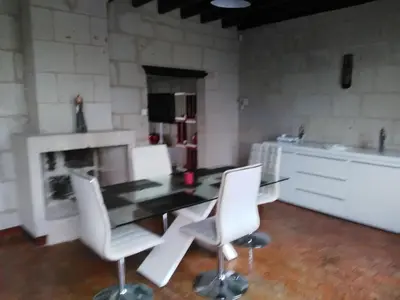 Coin salon dans l'établissement maison de loire
