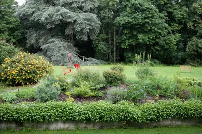 Jardin de l'établissement Bed & Breakfast - La closerie de la Fuye