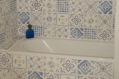 Salle de bains dans l'établissement La Grange Dîmière, près de Tours
