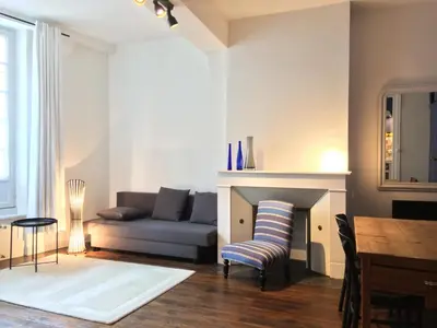 Coin salon dans l'établissement Sur la Route de Beauval