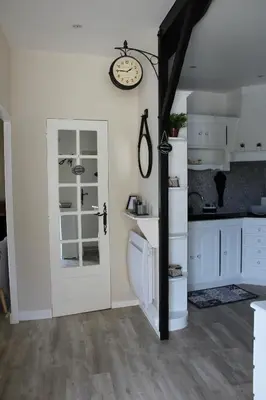 Cuisine ou kitchenette dans l'établissement Le Petit Nid de Beauval