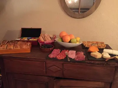 Nourriture dans le B&B/chambre d'hôtes ou à proximité