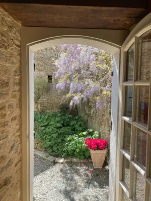 Jardin de l'établissement chambre privée
