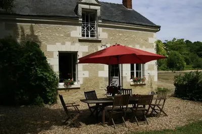 Jardin de l'établissement Gîte du Moulin de Montrésor
