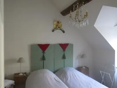 Un ou plusieurs lits dans un hébergement de l'établissement castel de la comtesse