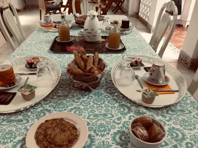 Nourriture dans le B&B/chambre d'hôtes ou à proximité