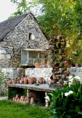 Jardin de l'établissement Le Moulin Bregeon