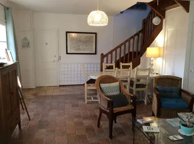 Coin salon dans l'établissement Le Clos Mony