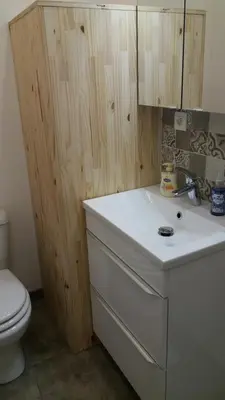 Salle de bains dans l'établissement Appartement Taïko