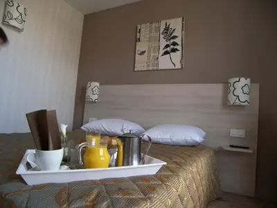 Un ou plusieurs lits dans un hébergement de l'établissement Le Montloire