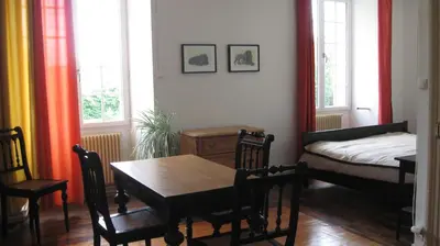 Un ou plusieurs lits dans un hébergement de l'établissement Le Petit Bois