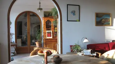 Coin salon dans l'établissement Le Petit Bois