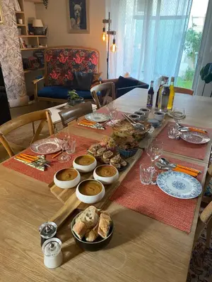 Nourriture dans le B&B/chambre d'hôtes ou à proximité