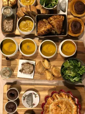 Nourriture dans le B&B/chambre d'hôtes ou à proximité