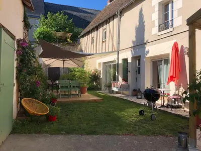 Jardin de l'établissement Les 3 échoppes