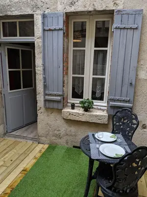 Terrasse ou espace extérieur de l'établissement Le Cocon de Blois