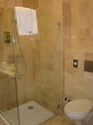 Salle de bains dans l'établissement Les Pagodes de Beauval