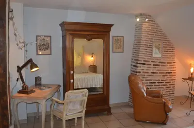 Coin salon dans l'établissement LA MAISON DU PECHEUR