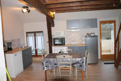 Cuisine ou kitchenette dans l'établissement appartement Le Rive Gauche