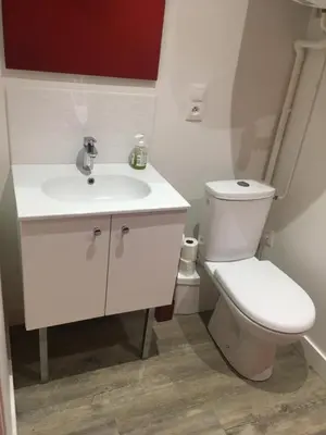 Salle de bains dans l'établissement STUDIO COCON ULTRA CENTRE LE MANS