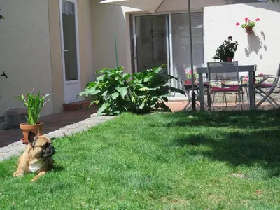 Jardin de l'établissement chez Annick