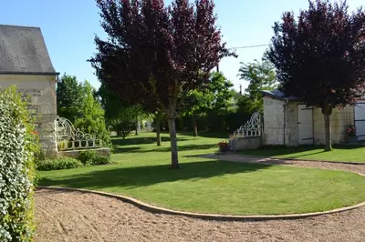 Jardin de l'établissement LES CHAMBRES D HOTES DU LAVOIR
