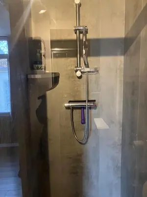 Salle de bains dans l'établissement LE CID